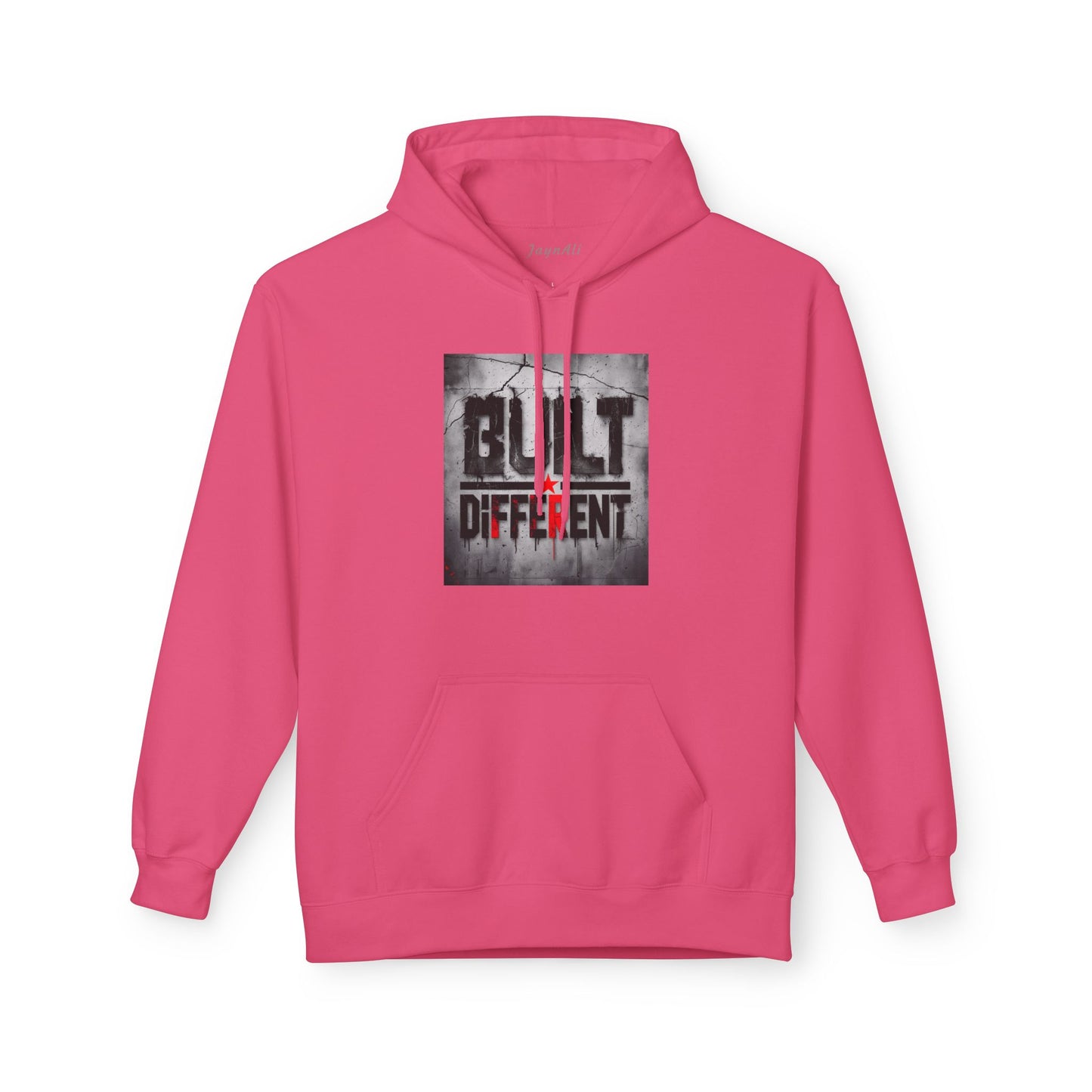 Built Different Midweight Soft style Fleece Hoodie, Unisex Comfort, Casual Wear for All Occasions