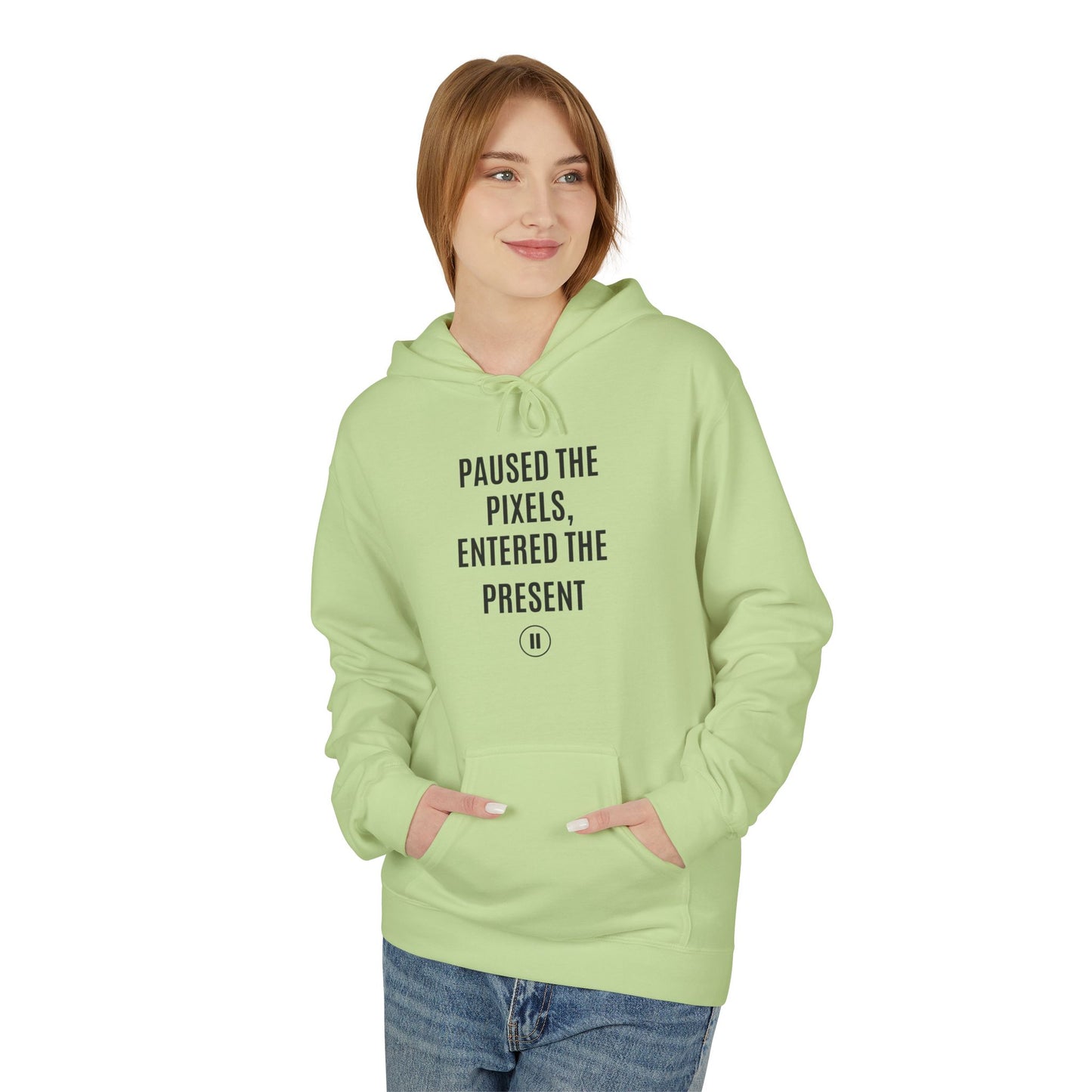 Hoodie - Paused the Pixels - Gift for Tech Lovers