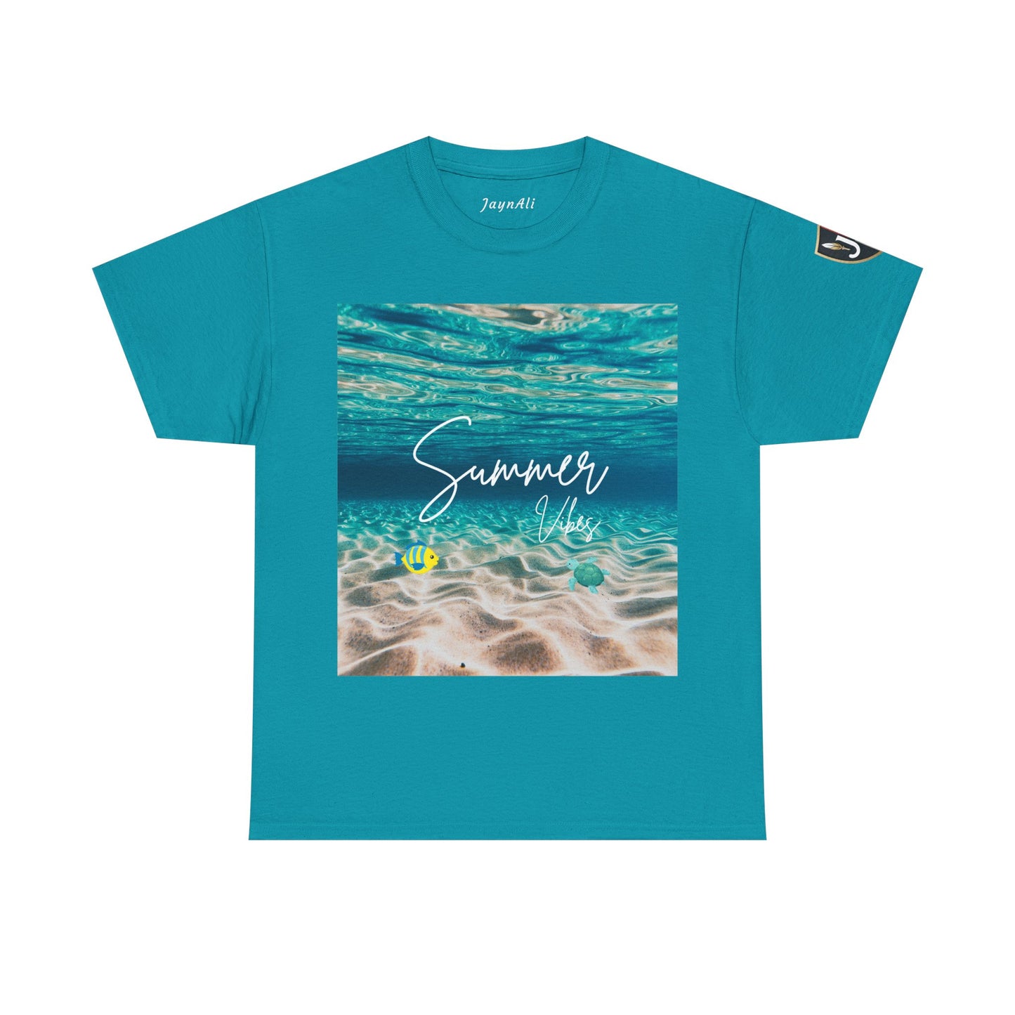 Summer Vibe Graphic Tee - Unisex Heavy Cotton Shirt for Him or Her
