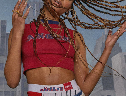 Women's Sleeveless Crew Neck Letter Print T-Shirt