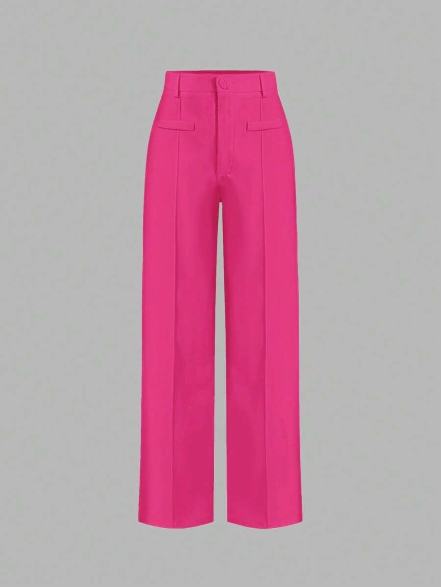 Women's High Waist Wide Leg Pants – Effortless Drape Fit