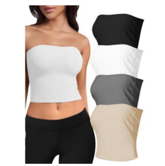 Non-Slip Beauty Back Sports Tube Top