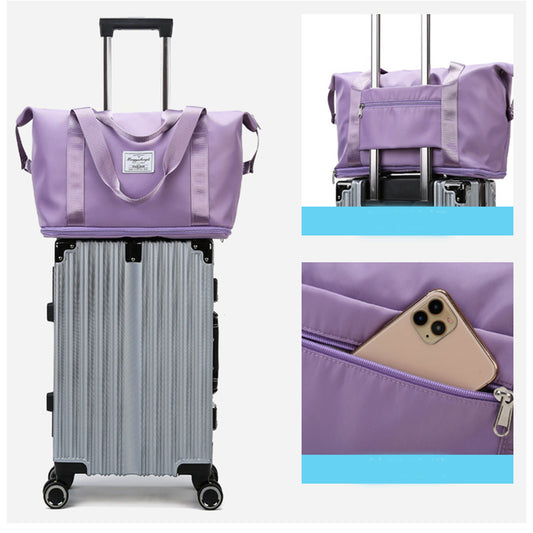 Large Capacity Travel & Gym Bag | Multi-Purpose Fitness, Yoga & Outdoor Shoulder Duffel