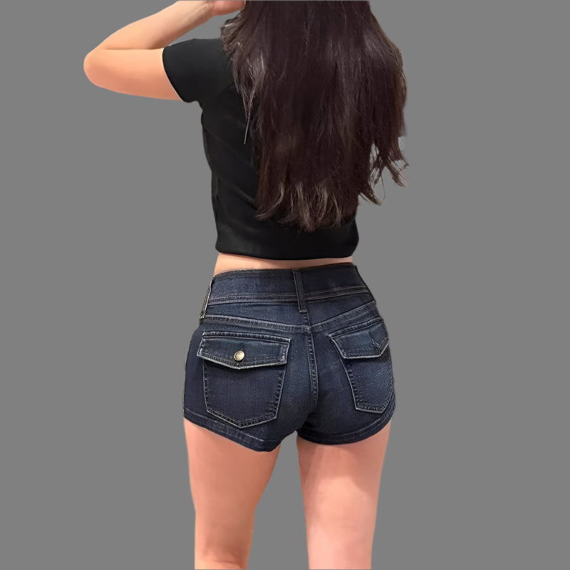 Women’s Summer Skinny Sheath Stretch Hot Pants – Slimming Fit