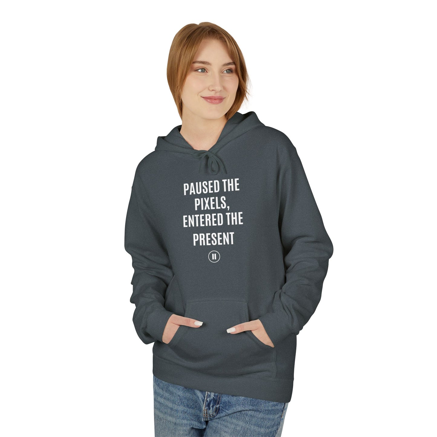 Hoodie - Paused the Pixels - Gift for Tech Lovers
