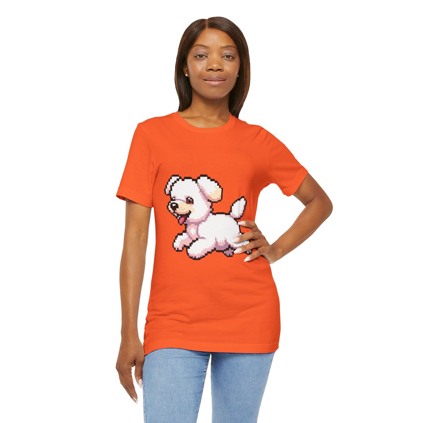 Cute Puppy Graphic Tee, Dog Lover T-Shirt, Gift for Pet Owners, Casual Everyday Wear, Perfect for Birthdays and Animal Lovers