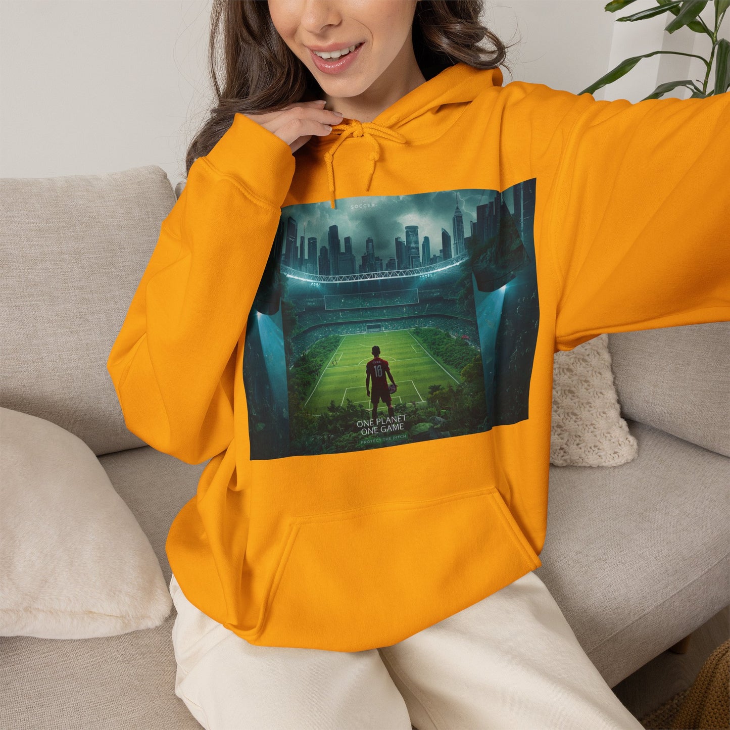 One Planet, One Game Hoodie | Global Soccer Unity Hoodie