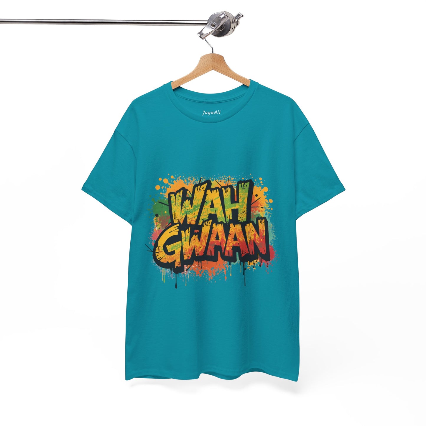 Wah Gwaan Graphic T-Shirt — Casual Jamaican Phrase Tee