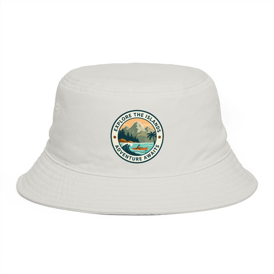 Explore the Islands Bucket Hat — Adventure Awaits Outdoor Travel Hat