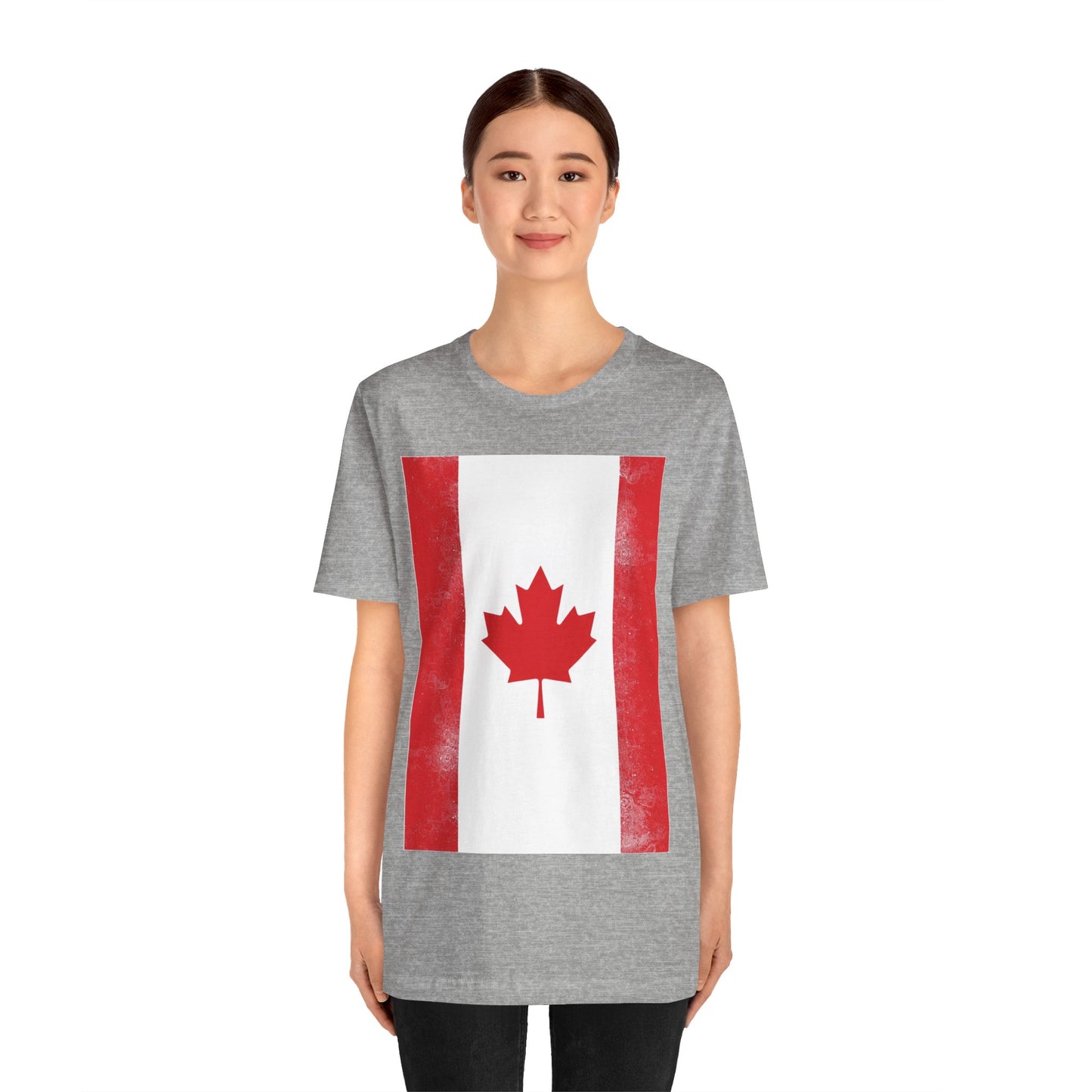 Canada Flag Unisex Jersey Short Sleeve Tee