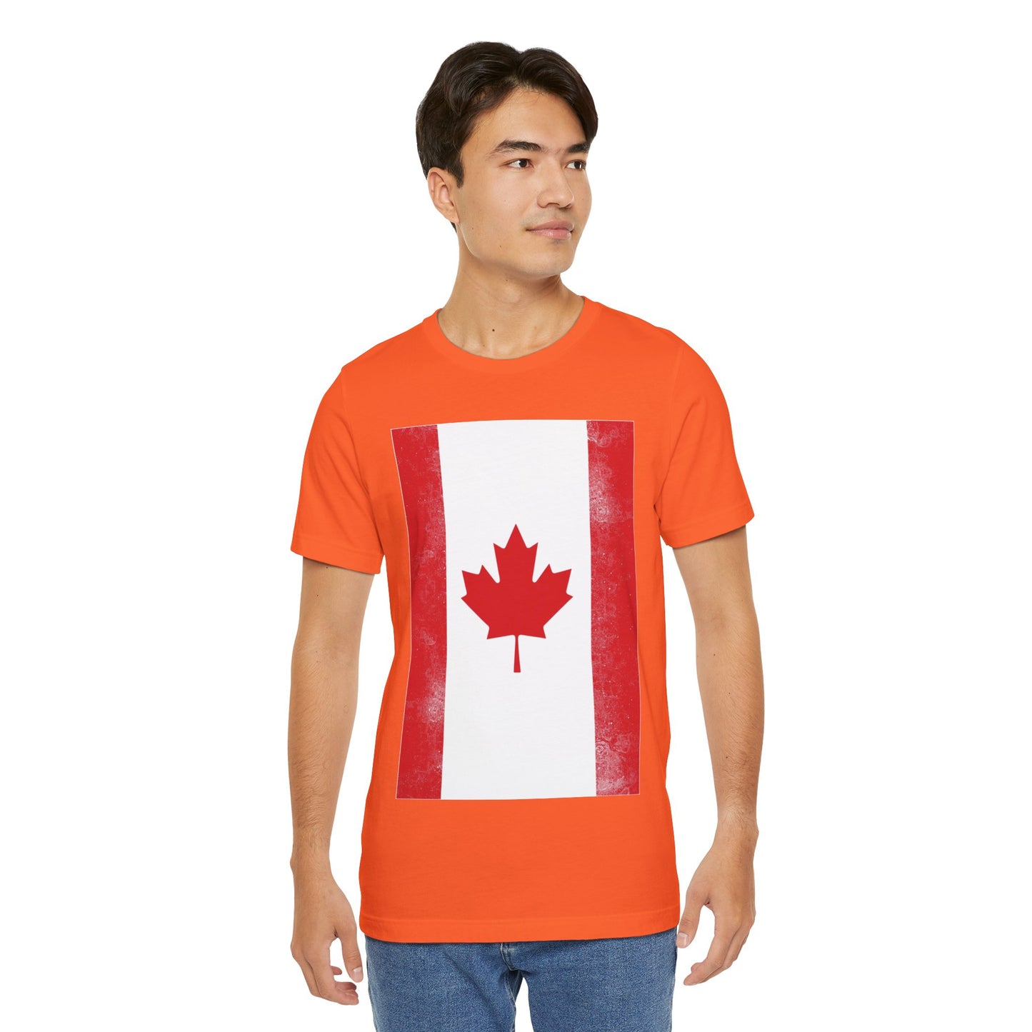 Canada Flag Unisex Jersey Short Sleeve Tee