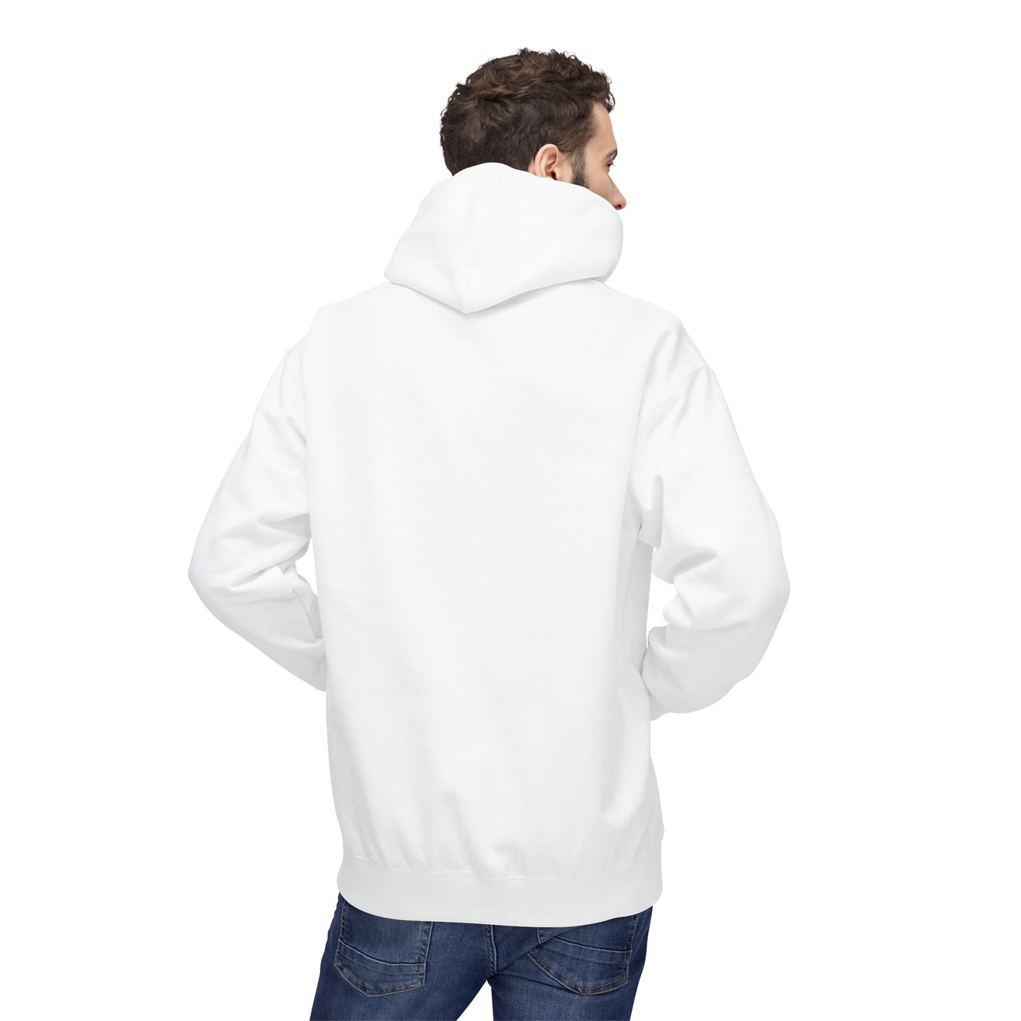 Choose Calm Unisex Midweight Softstyle Hoodie — Minimal Pastel Graphic Relaxation Sweatshirt