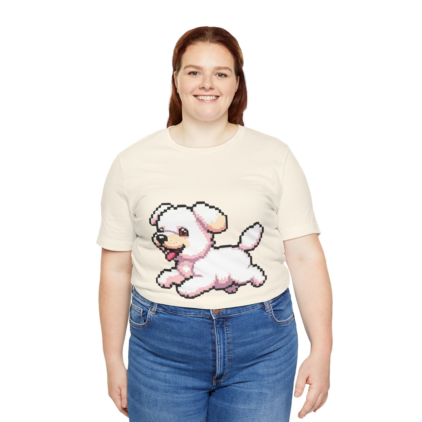 Cute Puppy Graphic Tee, Dog Lover T-Shirt, Gift for Pet Owners, Casual Everyday Wear, Perfect for Birthdays and Animal Lovers