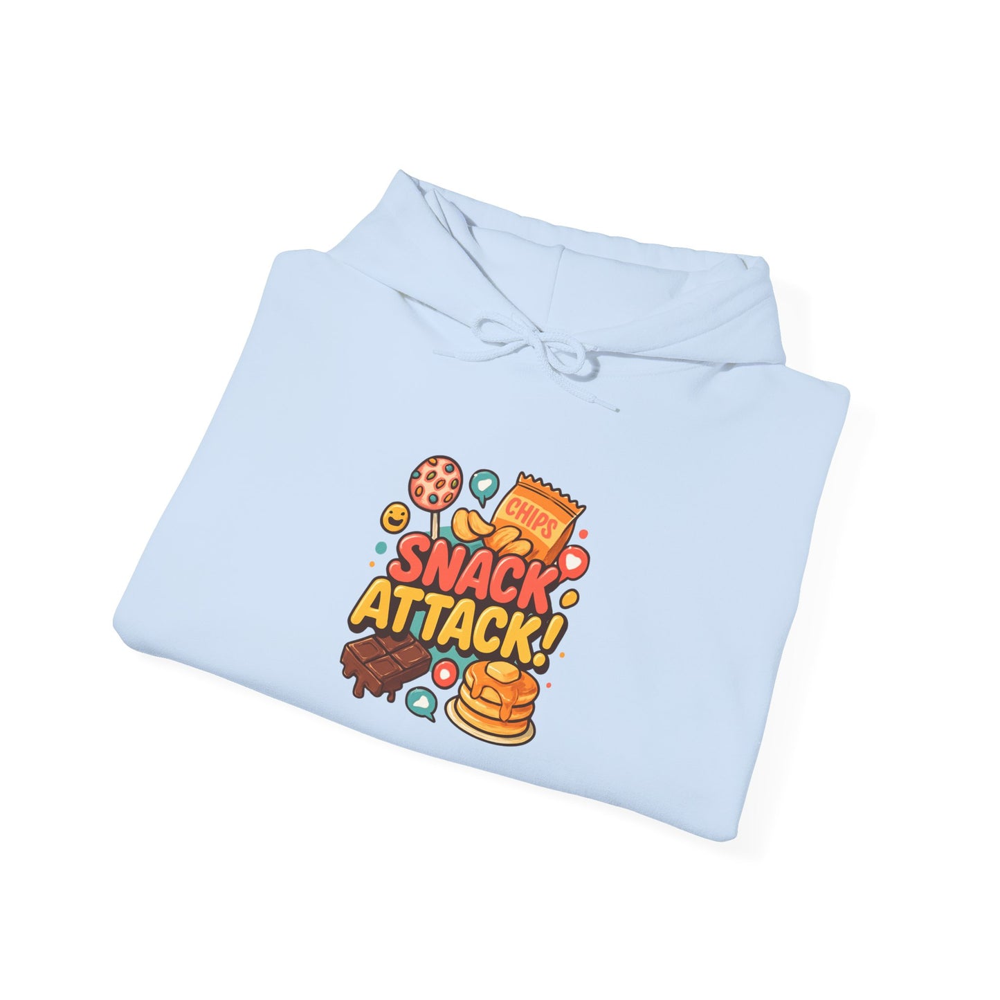 Snack Attack Unisex Heavy Blend Hoodie