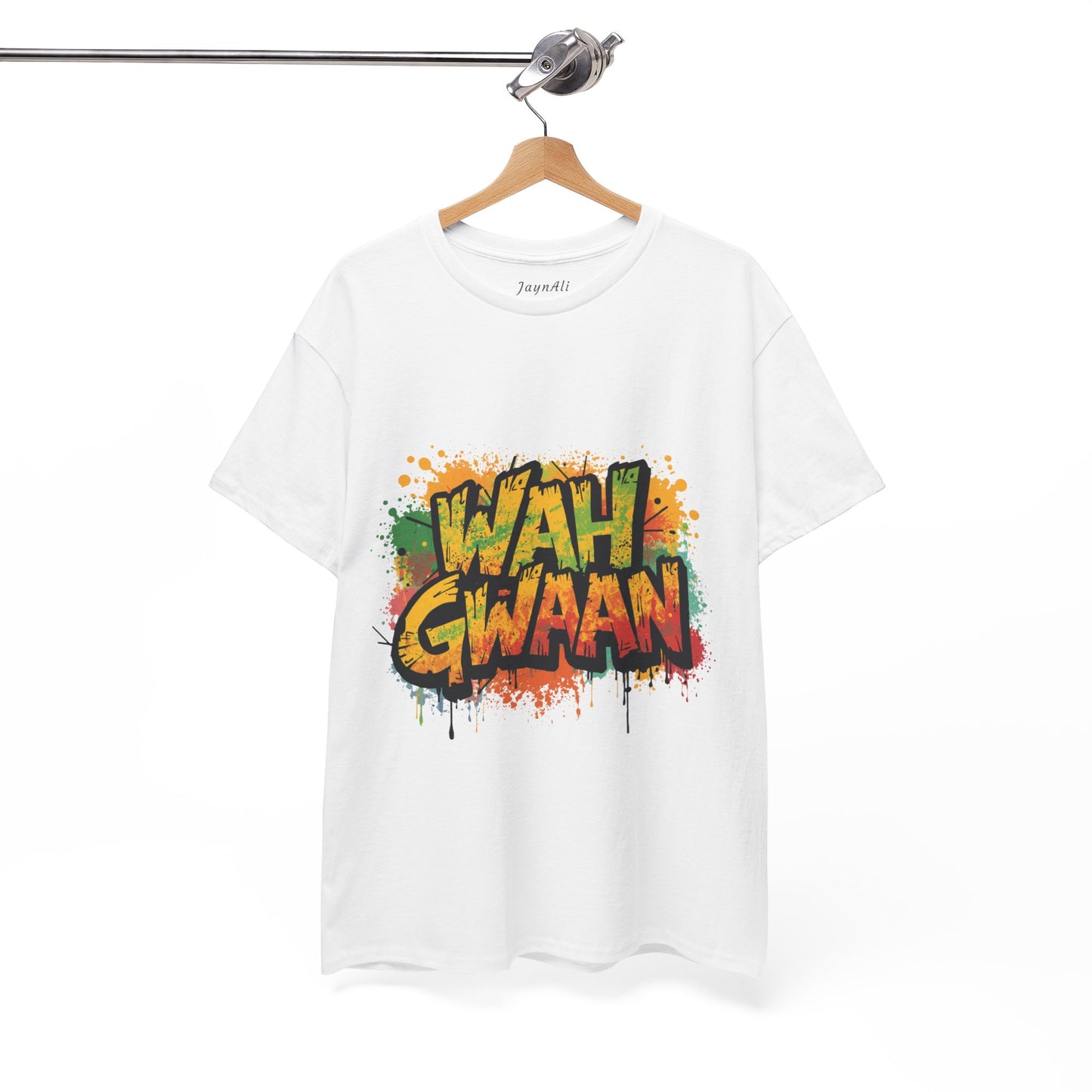 Wah Gwaan Graphic T-Shirt — Casual Jamaican Phrase Tee