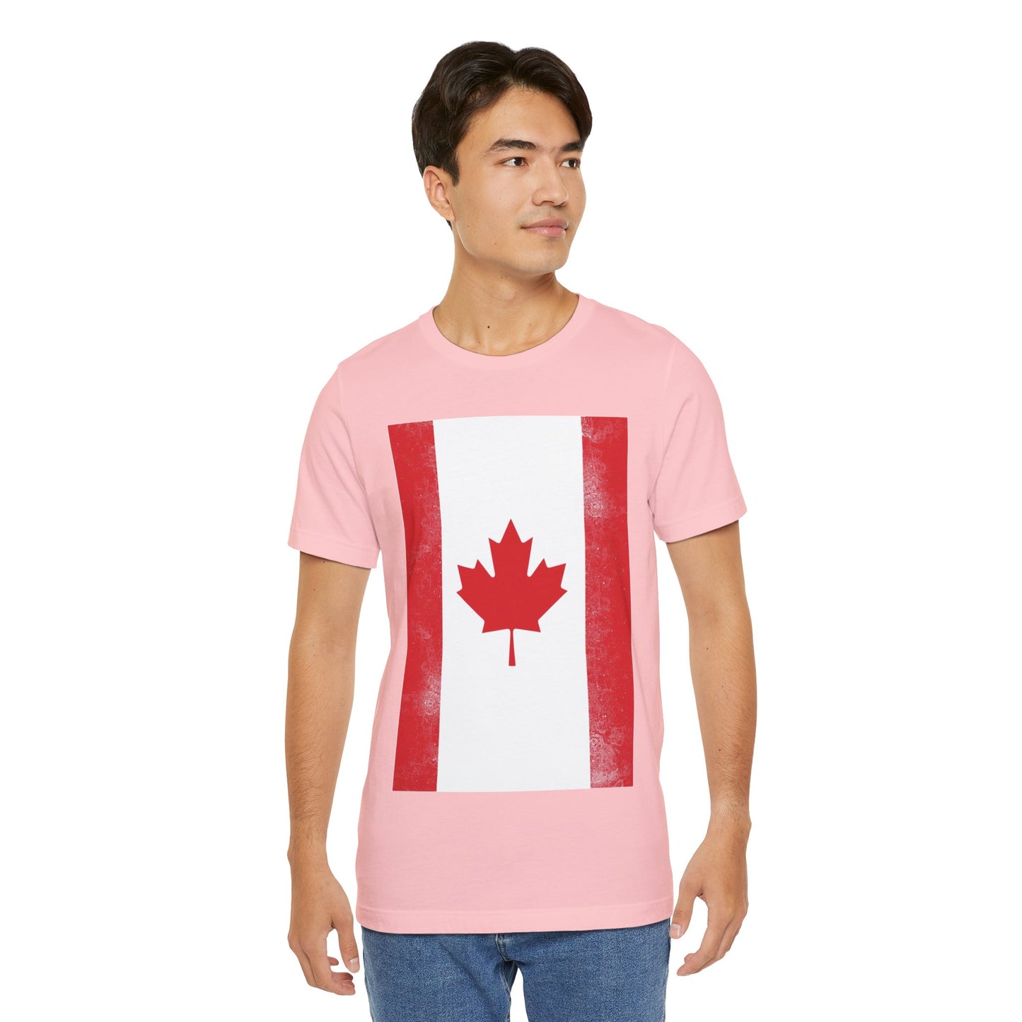 Canada Flag Unisex Jersey Short Sleeve Tee