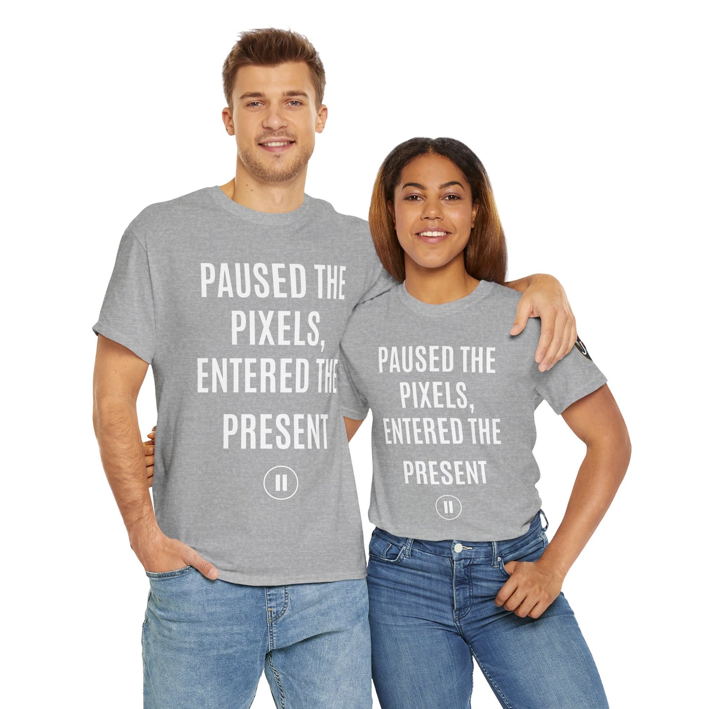 Paused the Pixels Unisex Tee - Gift for Tech Lovers