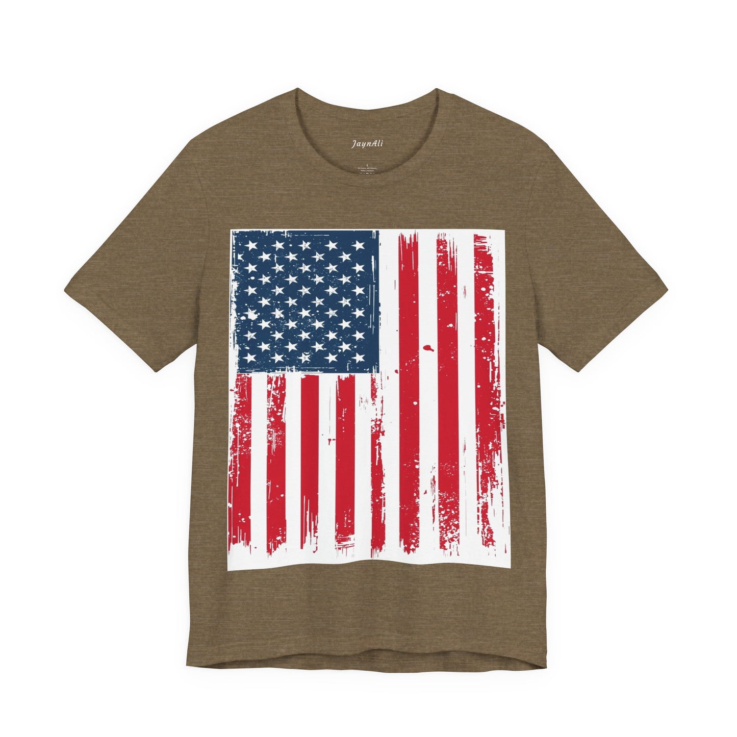Camiseta Unisex Patriótica - Camisa de Bandera Americana Estilo Grunge, Ropa del Día de la Independencia, Celebración del 4 de Julio, Ropa Casual de Verano, Regalo para [...]