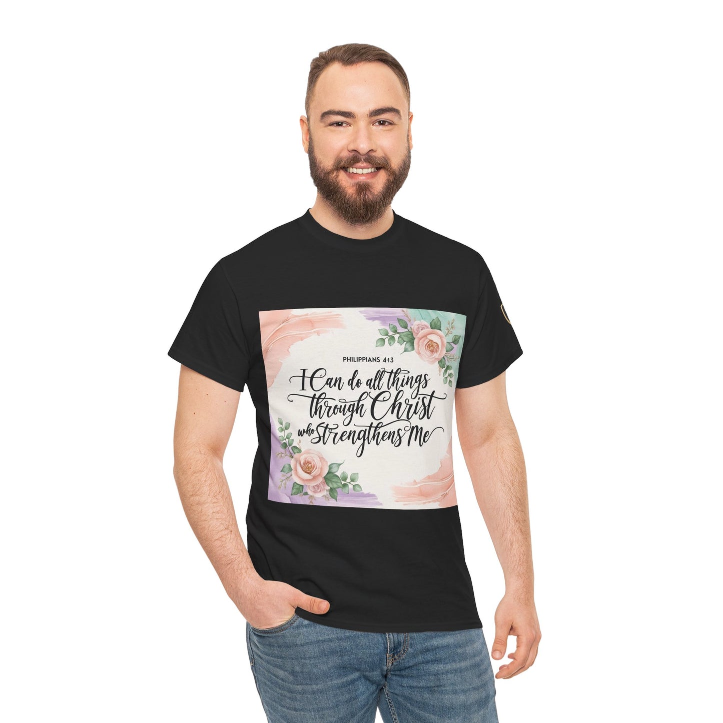 Floral Inspirational Tee