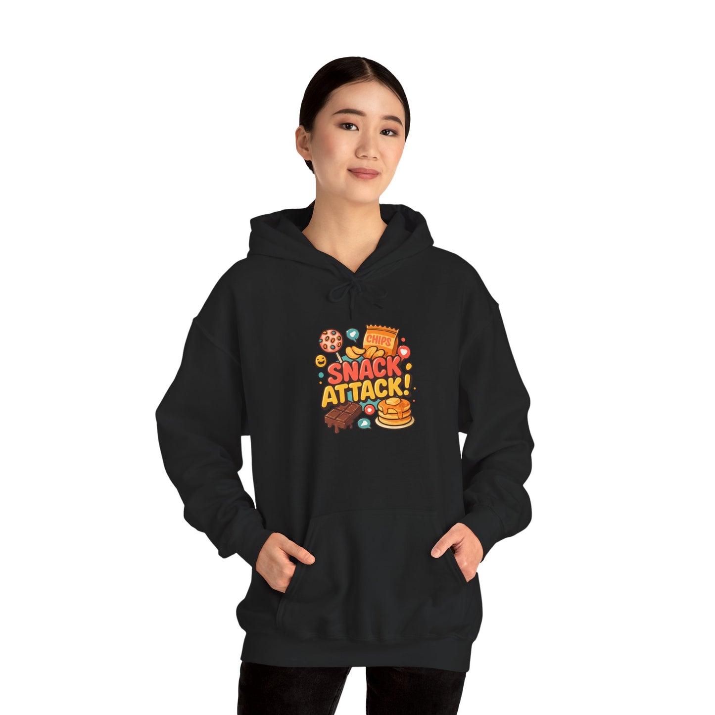 Snack Attack Unisex Heavy Blend Hoodie