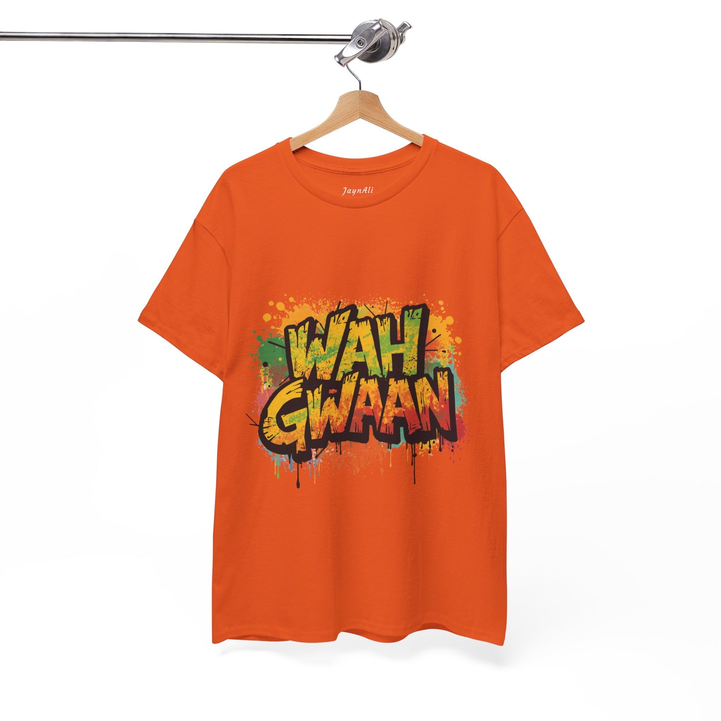 Wah Gwaan Graphic T-Shirt — Casual Jamaican Phrase Tee