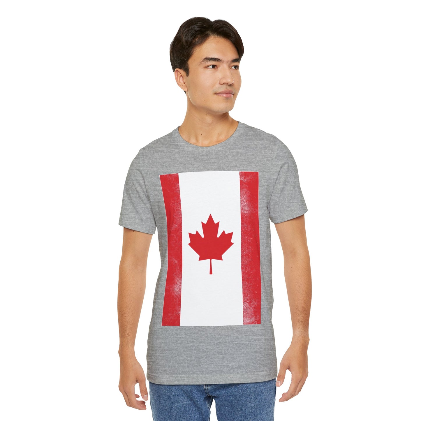Canada Flag Unisex Jersey Short Sleeve Tee