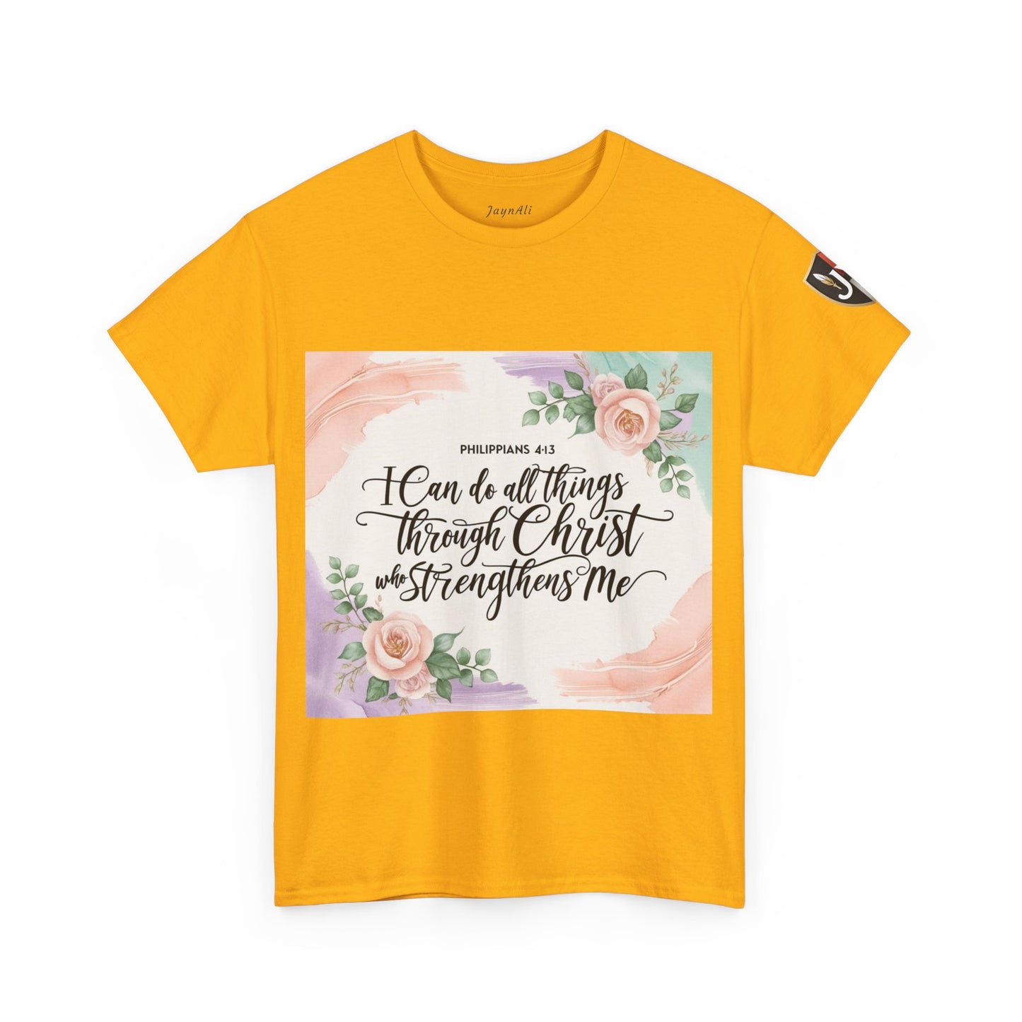 Floral Inspirational Tee