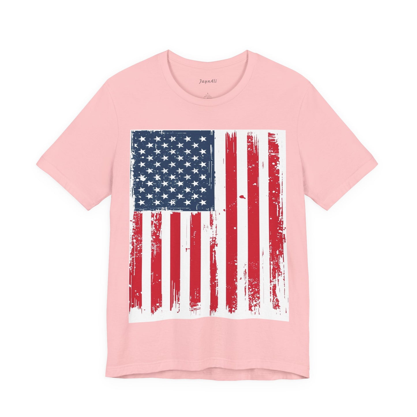 Camiseta Unisex Patriótica - Camisa de Bandera Americana Estilo Grunge, Ropa del Día de la Independencia, Celebración del 4 de Julio, Ropa Casual de Verano, Regalo para [...]