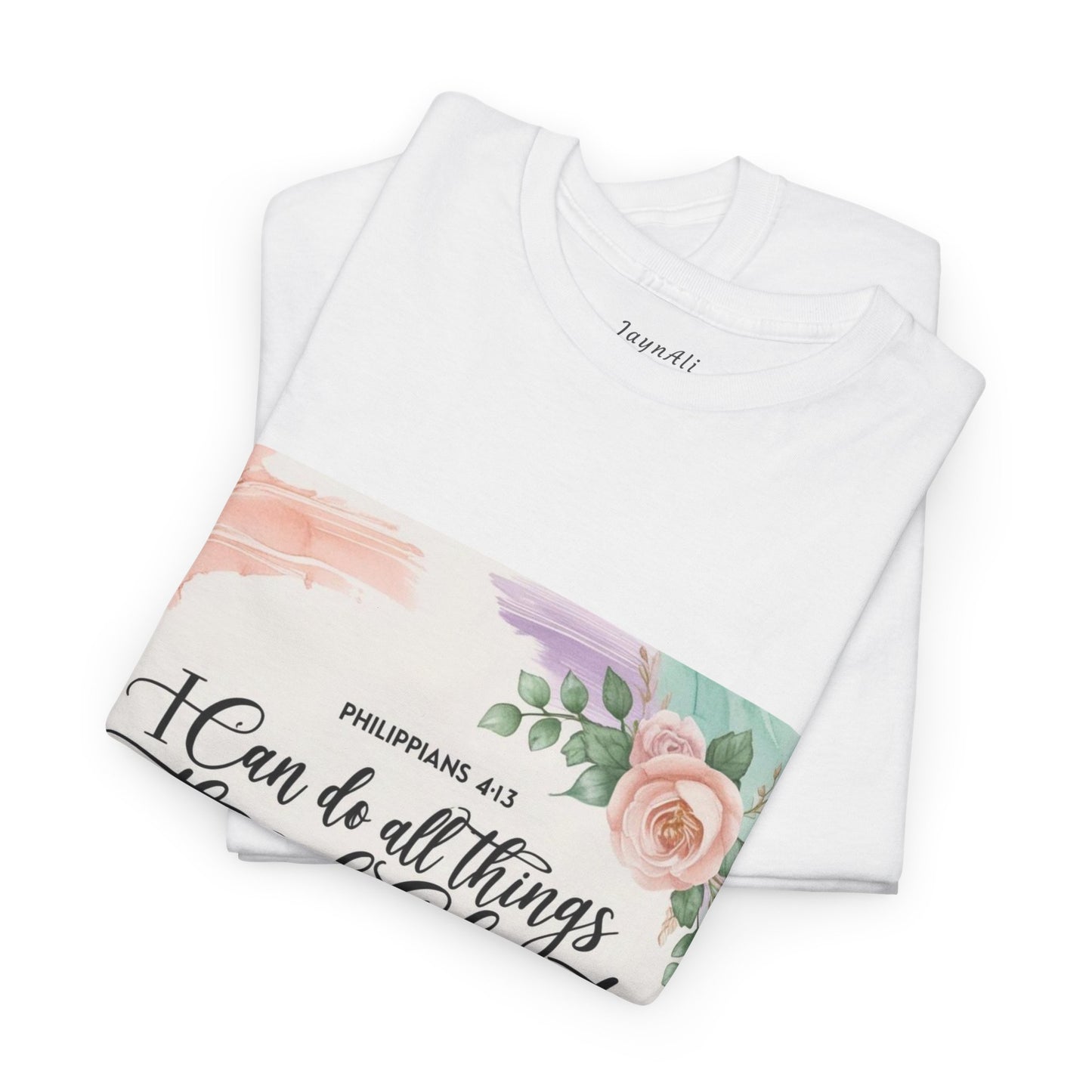 Floral Inspirational Tee