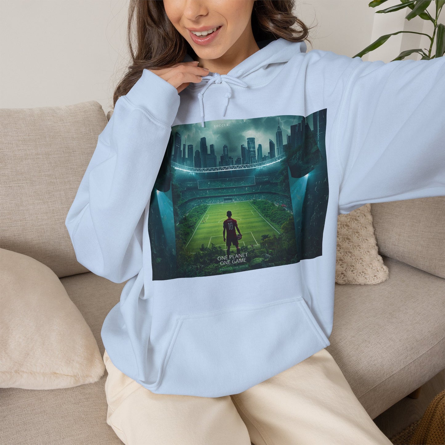 One Planet, One Game Hoodie | Global Soccer Unity Hoodie
