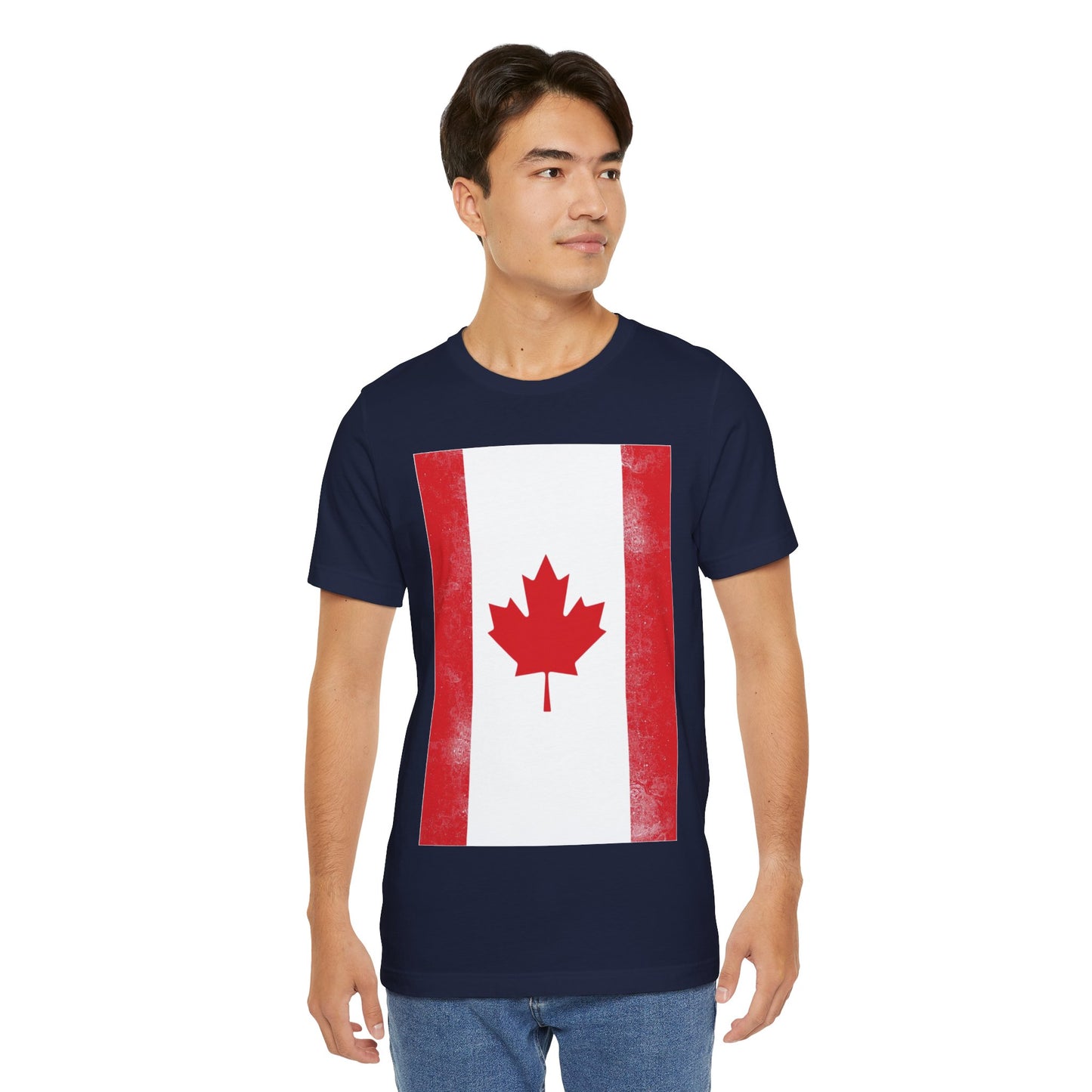 Canada Flag Unisex Jersey Short Sleeve Tee