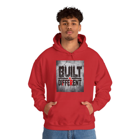Built Different Unisex Hoodie | Heavy Blend, Casual Gift for Him/Her