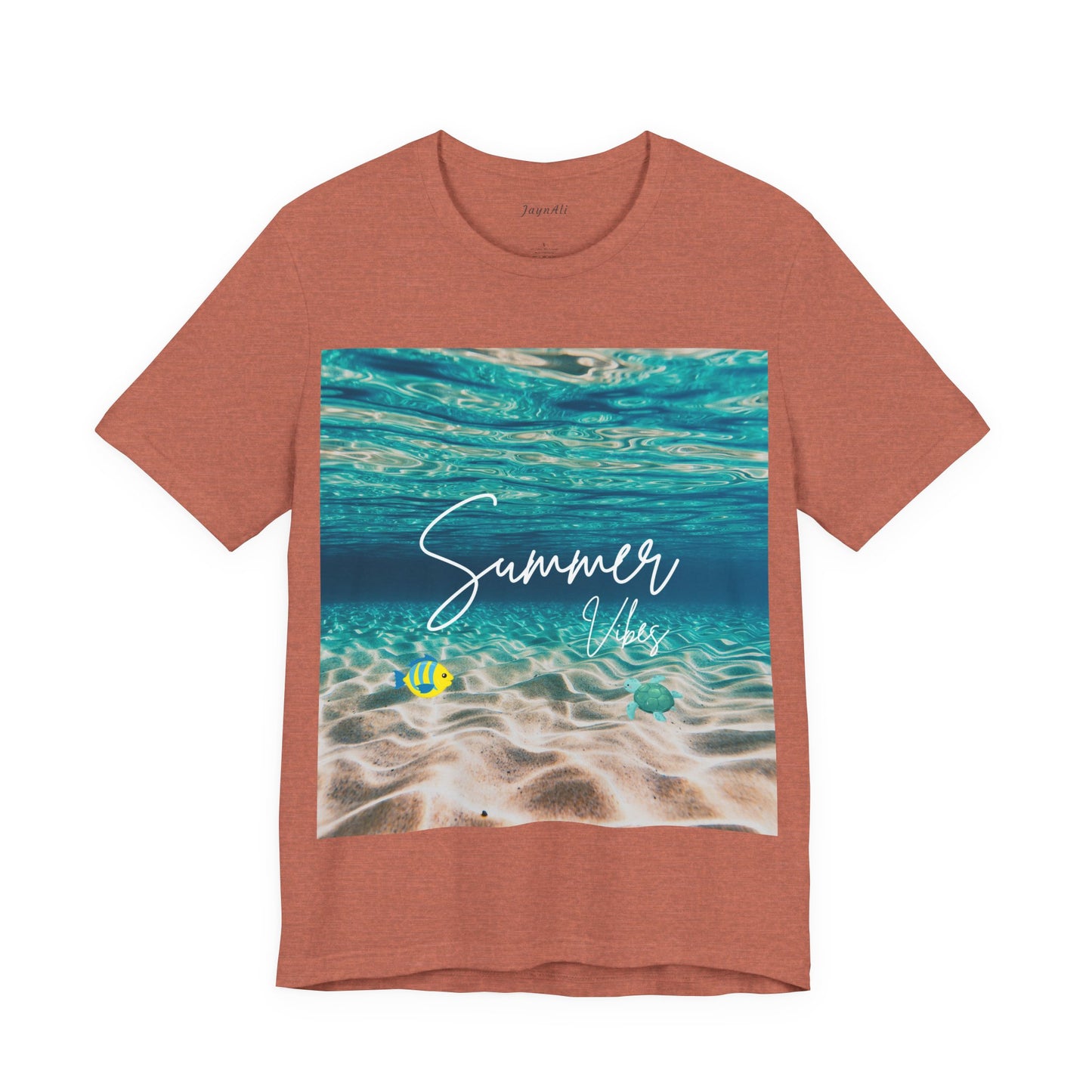 Summer Vibe Graphic Tee - Unisex Heavy Cotton Shirt for Him or Her