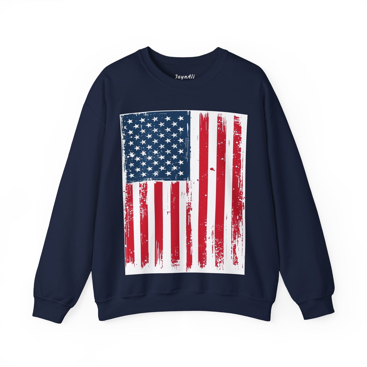 USA Flag Unisex Heavy Blend™ Crewneck Sweatshirt