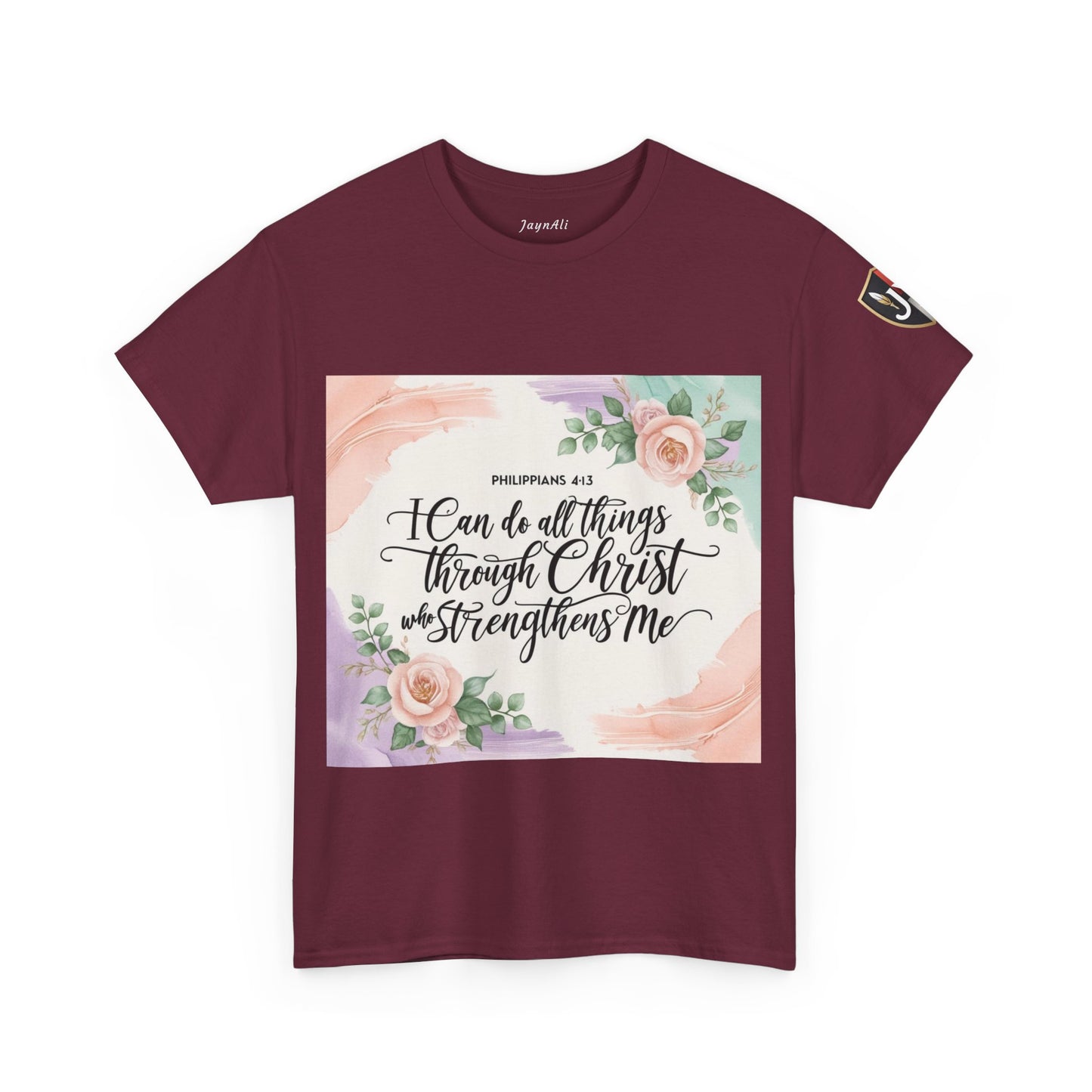 Floral Inspirational Tee