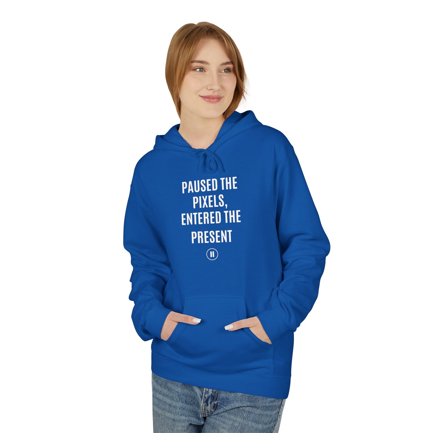 Hoodie - Paused the Pixels - Gift for Tech Lovers