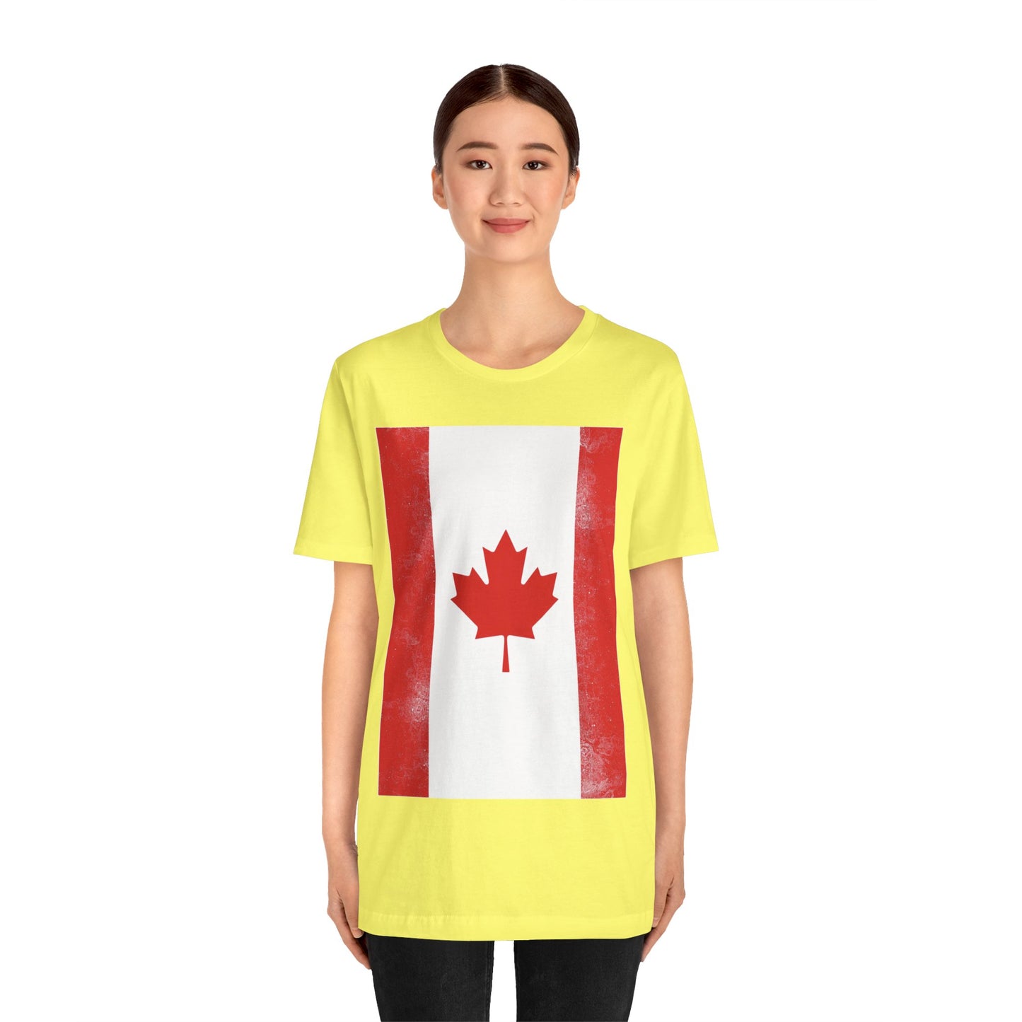 Canada Flag Unisex Jersey Short Sleeve Tee