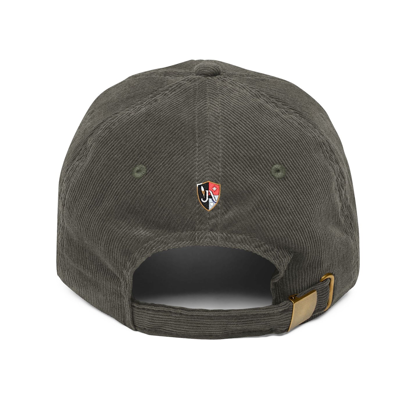 Peace, Love & Prosperity Embroidered Corduroy Cap