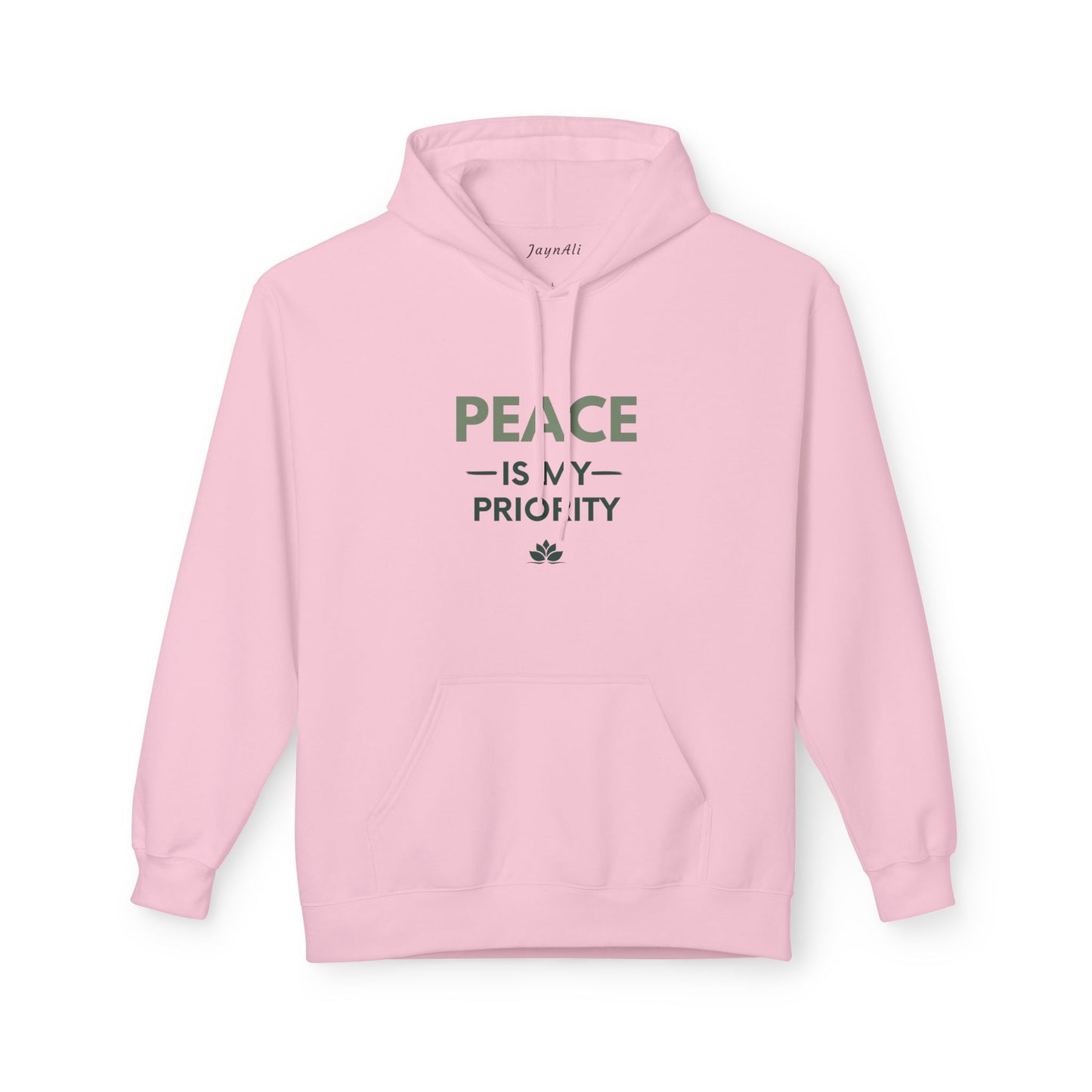 Peace Priority Hoodie - Unisex Fleece Sweatshirt