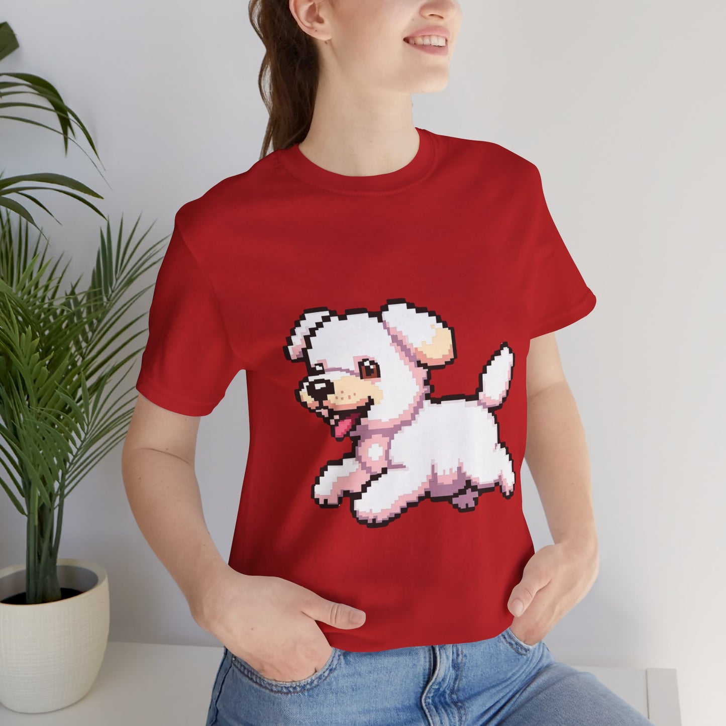 Cute Puppy Graphic Tee, Dog Lover T-Shirt, Gift for Pet Owners, Casual Everyday Wear, Perfect for Birthdays and Animal Lovers
