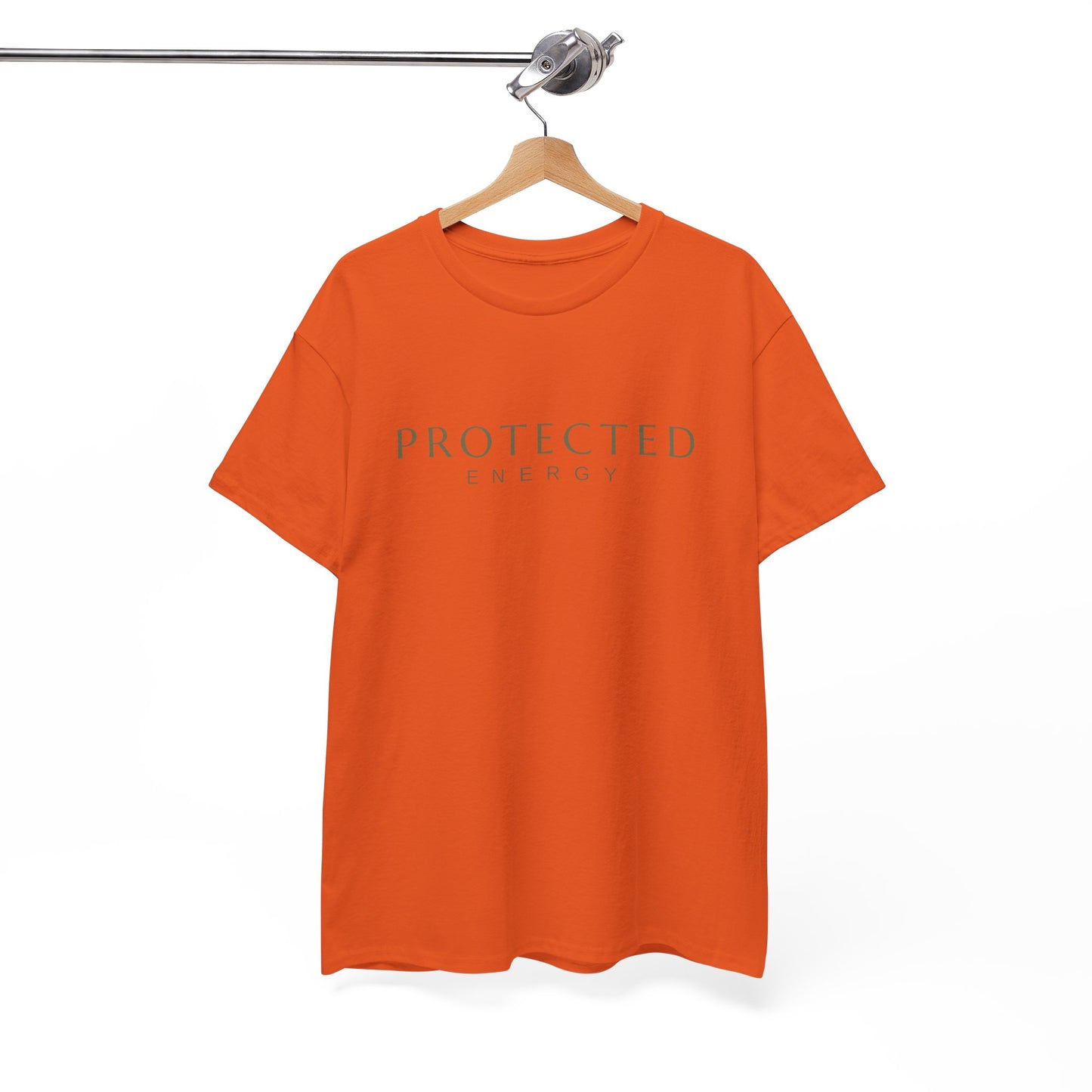 Protected Energy T‑Shirt — Minimalist Spiritual Tee