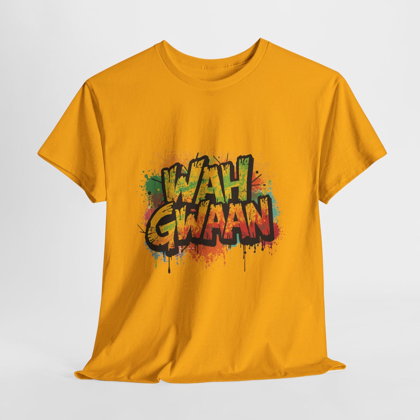 Wah Gwaan Graphic T-Shirt — Casual Jamaican Phrase Tee