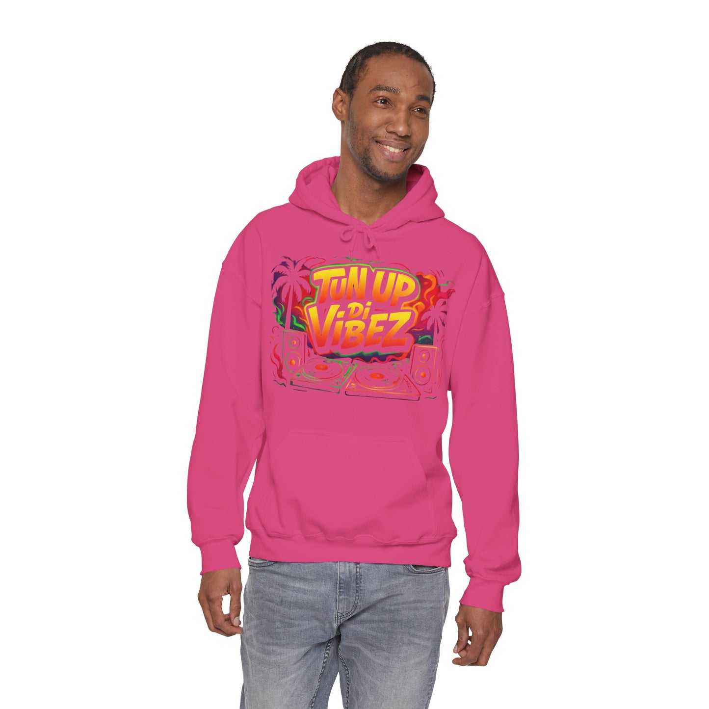 Sudadera con capucha "Tun Up Di Vibez"