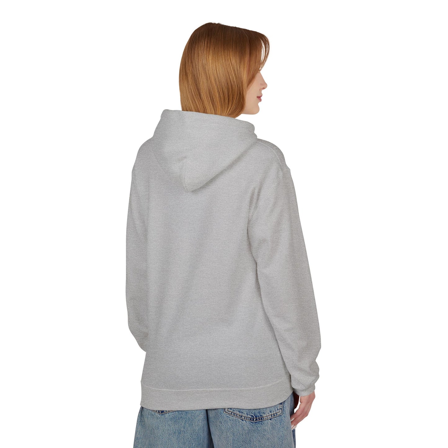 Choose Calm Unisex Midweight Softstyle Hoodie — Minimal Pastel Graphic Relaxation Sweatshirt