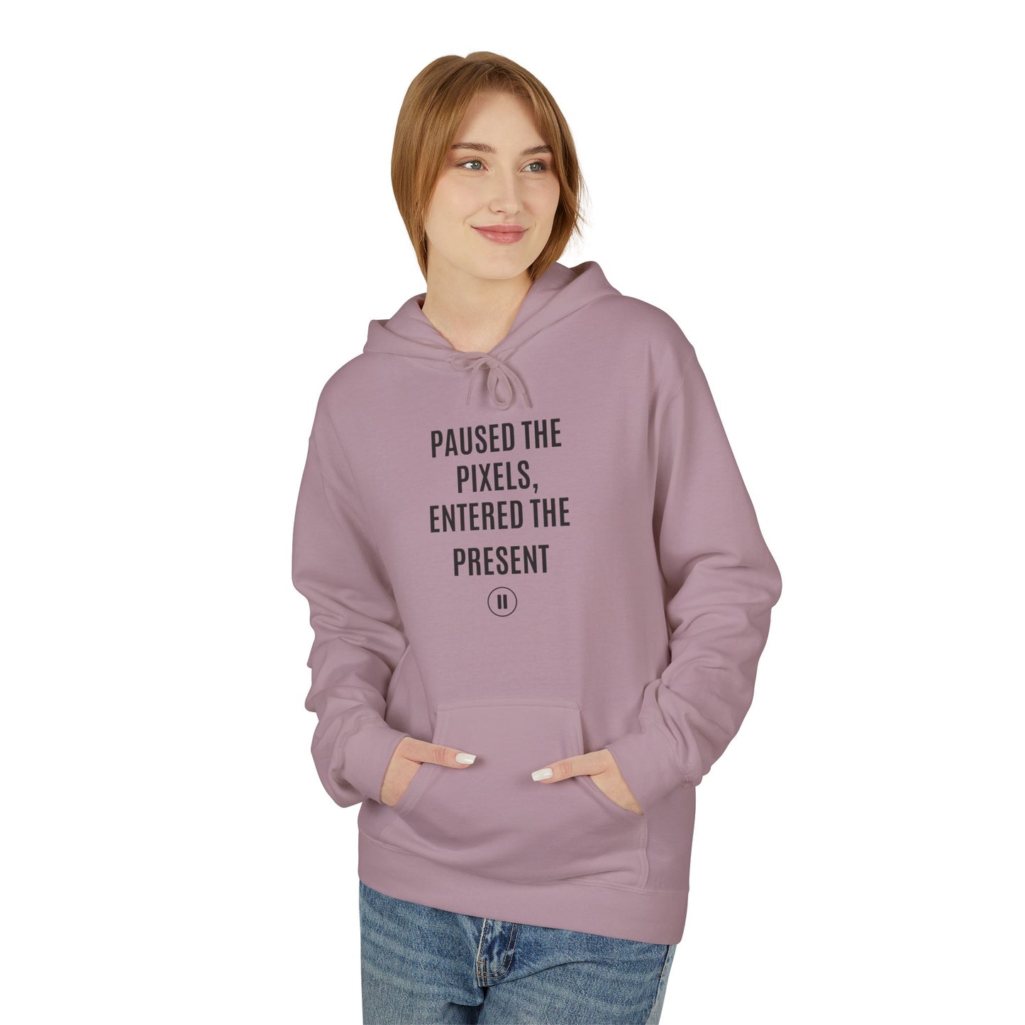 Hoodie - Paused the Pixels - Gift for Tech Lovers