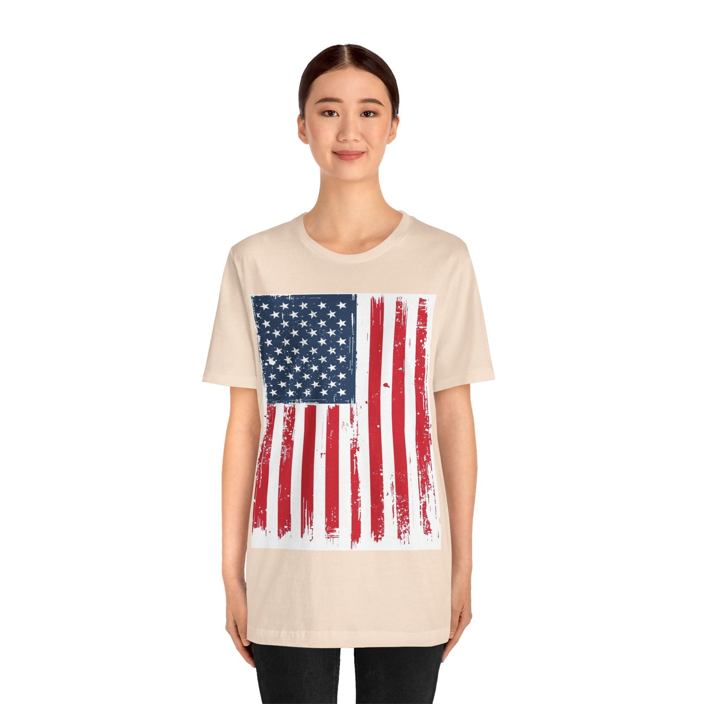 Camiseta Unisex Patriótica - Camisa de Bandera Americana Estilo Grunge, Ropa del Día de la Independencia, Celebración del 4 de Julio, Ropa Casual de Verano, Regalo para [...]