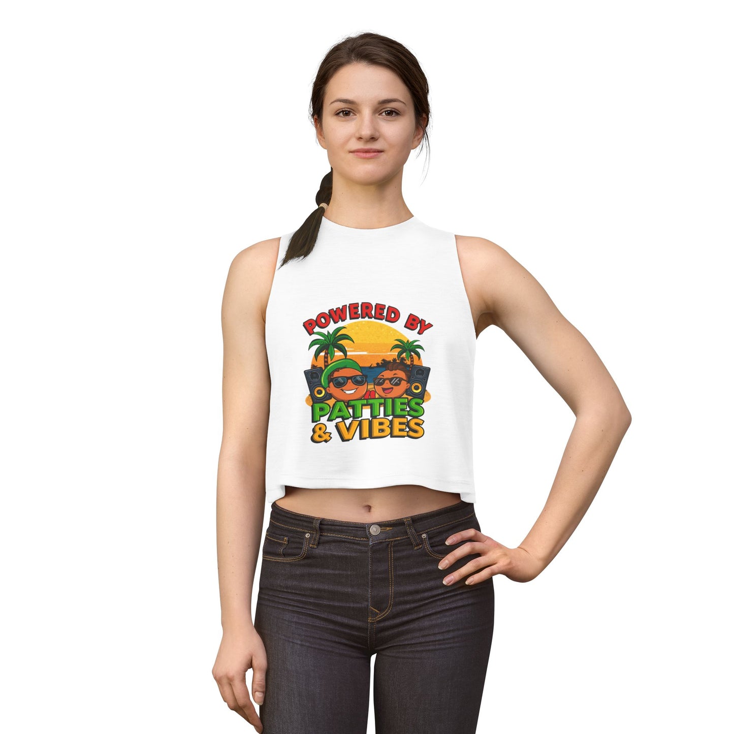 Patties and Vibes Crop Top