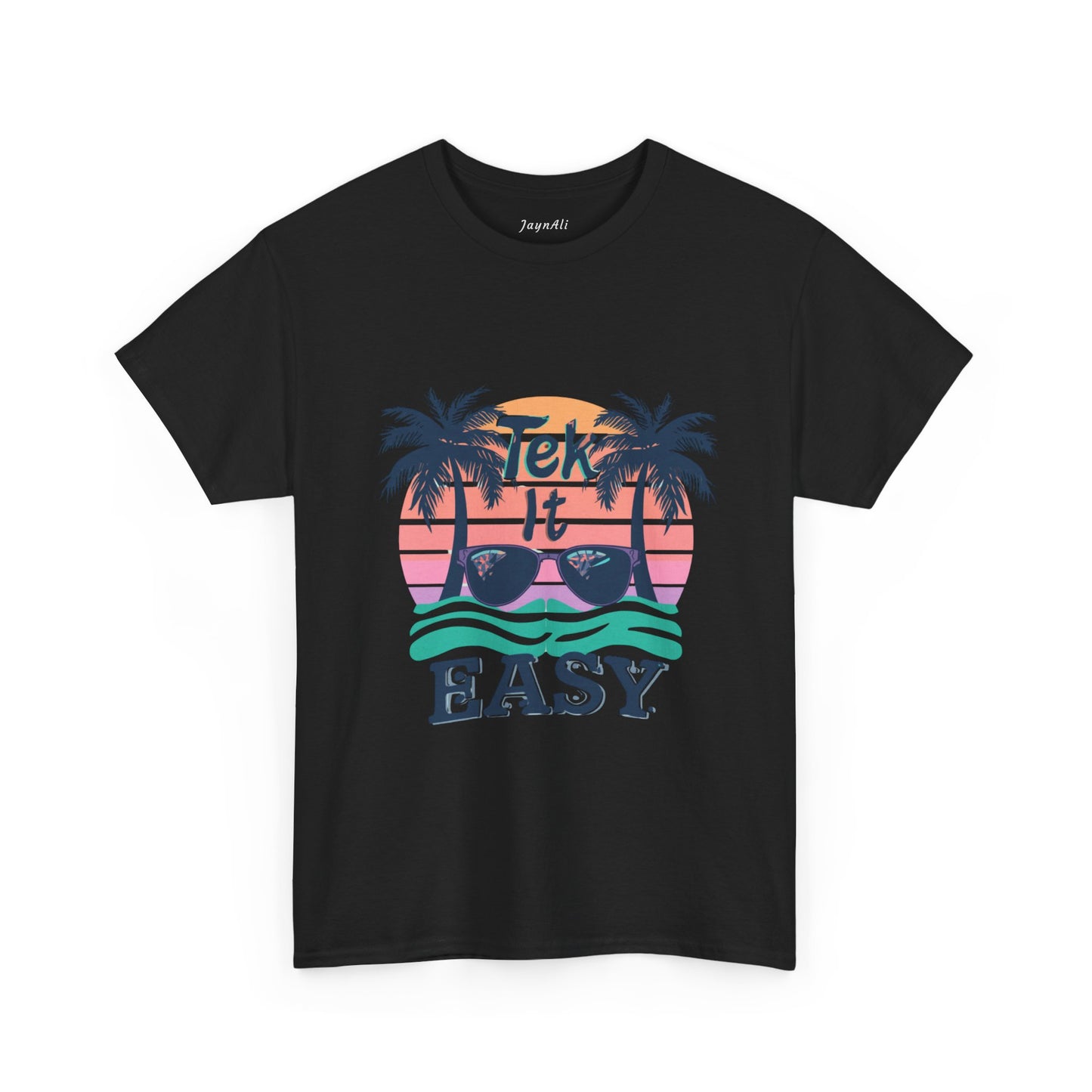 Tek It Easy T-Shirt — Funny Relaxed Vibe Tee
