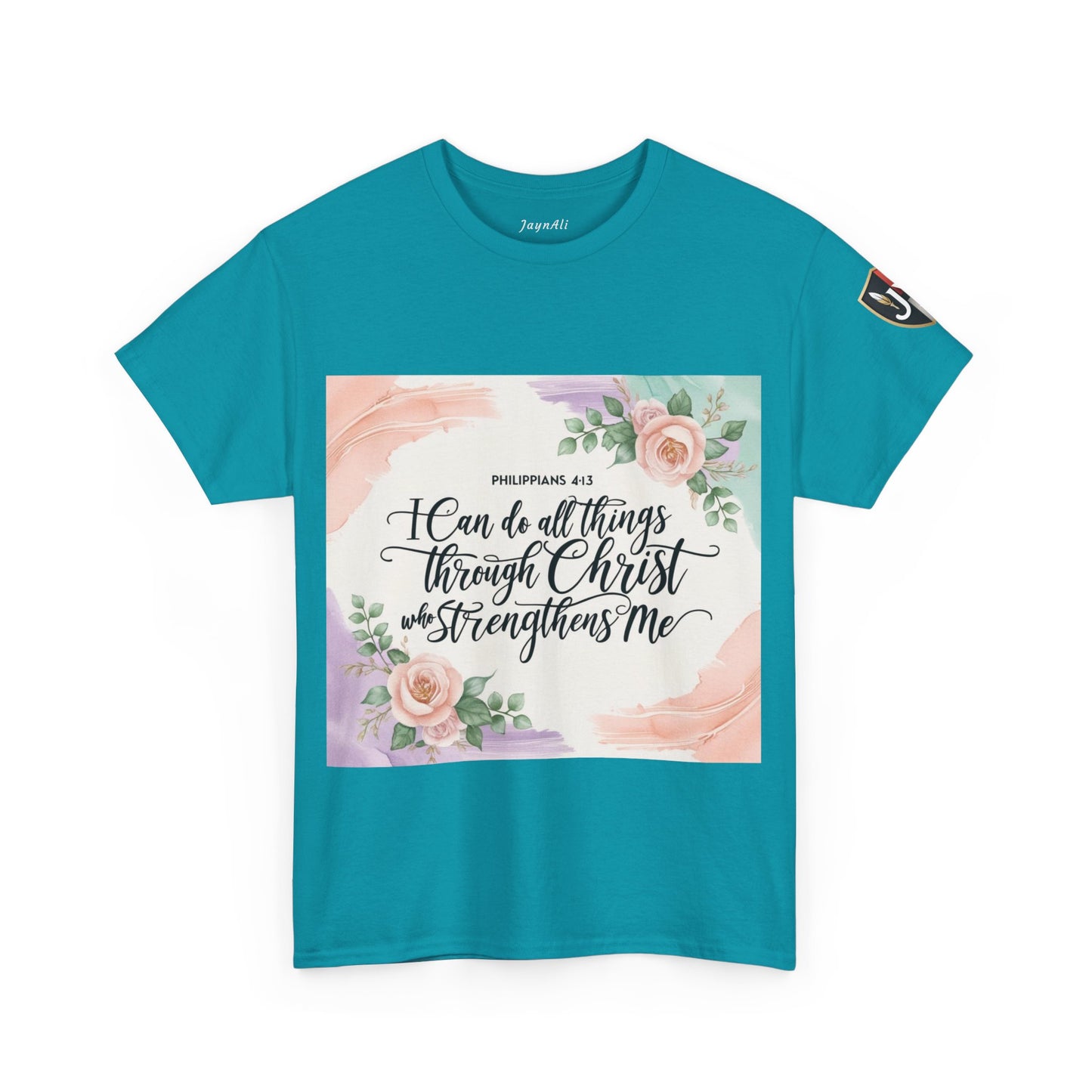 Floral Inspirational Tee