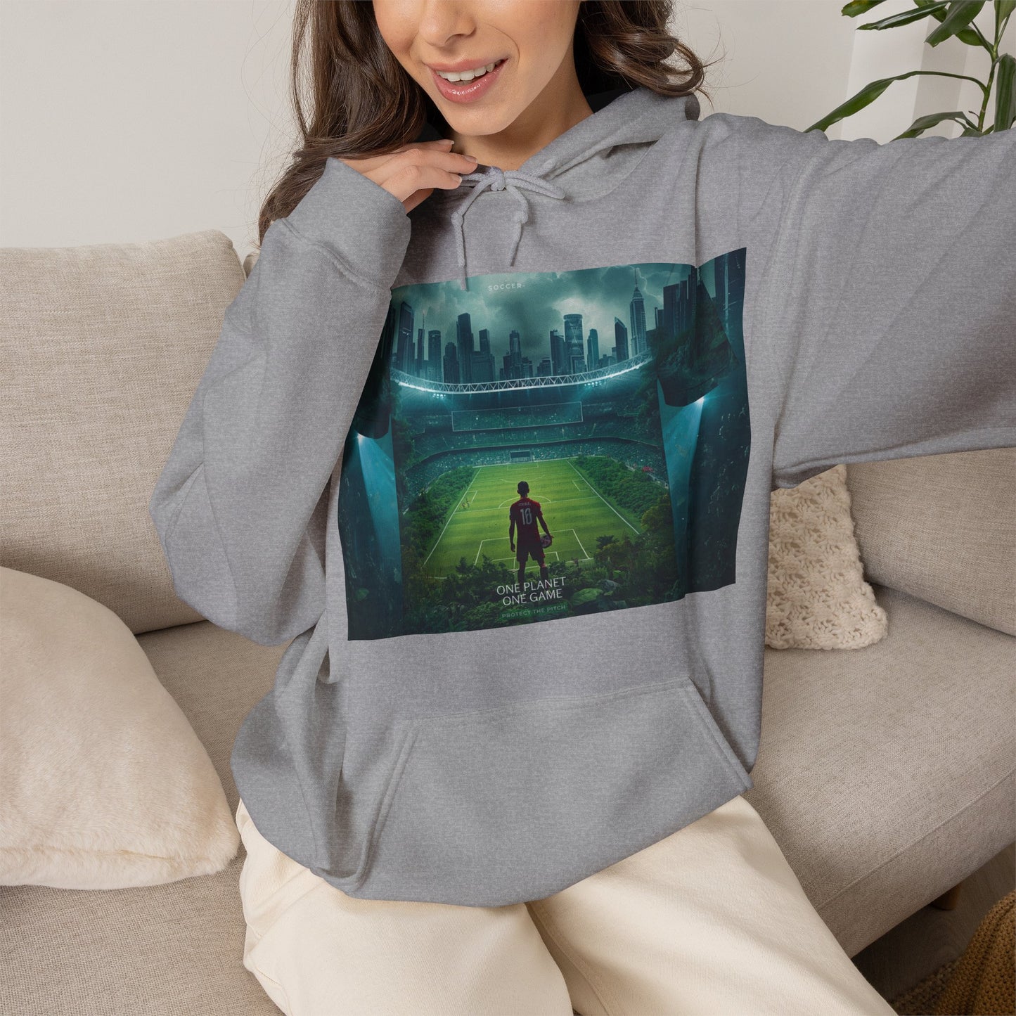 One Planet, One Game Hoodie | Global Soccer Unity Hoodie